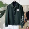 CD Varsity Jacket with Embroidered Chest Patch
