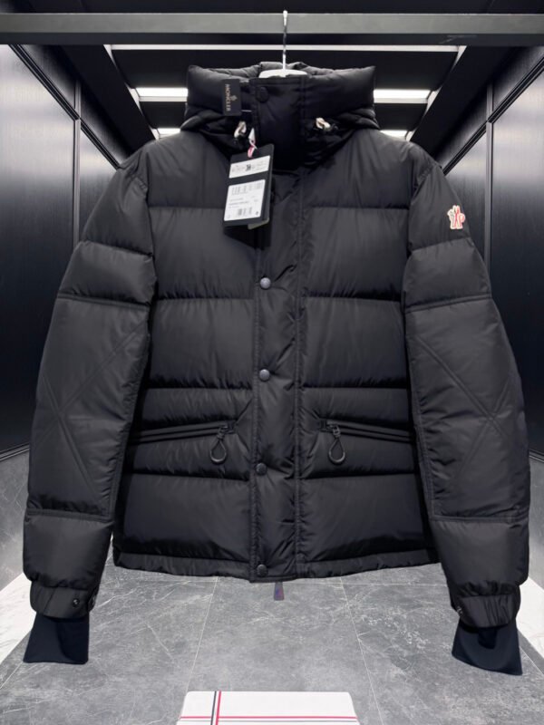 MNCLR Hooded Puffer Jacket - Black