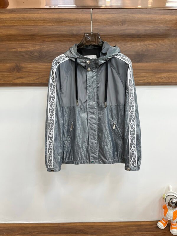 2d7a53e6 CD Monogram Panel Hooded Jacket