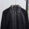 GCCI Monogram Zip Jacket - Black