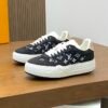 LVE Black Monogram Low-Top Trainers