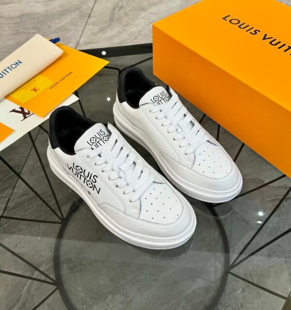 LVE Casual Low-Top Trainers - White & Black