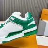 LVE Streetwear Trainer Sneaker – White Green Edition