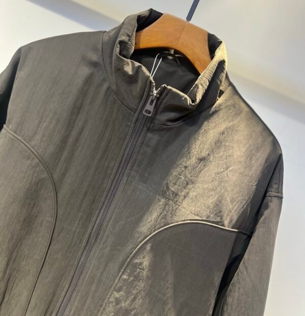 3 BLNCG Logo-Print Jacket – Charcoal Grey