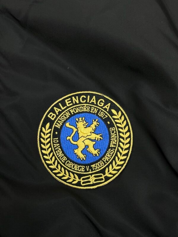 BLNCG Emblem Patch Bomber Jacket – Black