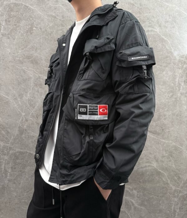 BLNCG Utility Multi-Pocket Jacket - Black