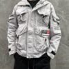 BLNCG Utility Multi-Pocket Jacket – Light Grey