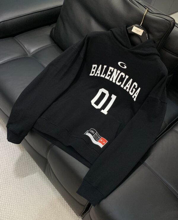 3 BLNCG Basketball Series Design Hoodie - Black