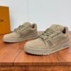 3 LVE Low-Top Trainers - Sand Beige