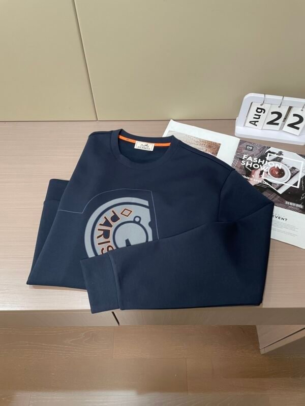 HRMS Classic Crew Neck Jumper - Navy Blue