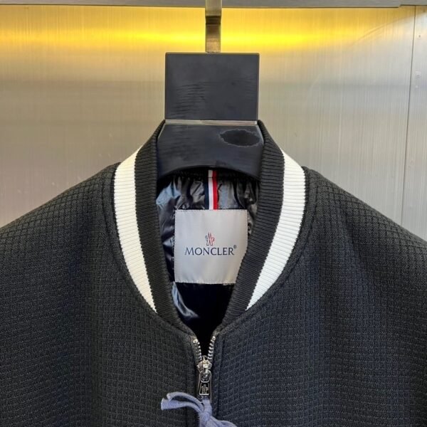 MNCLR Mixed Panel Padded Jacket - Black