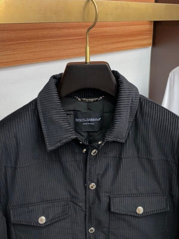 3203d34d DG Insulated Button-Up Jacket - Black