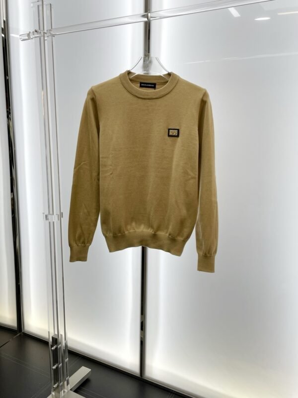 DG Crew Neck Jumper - Minimal Logo Design