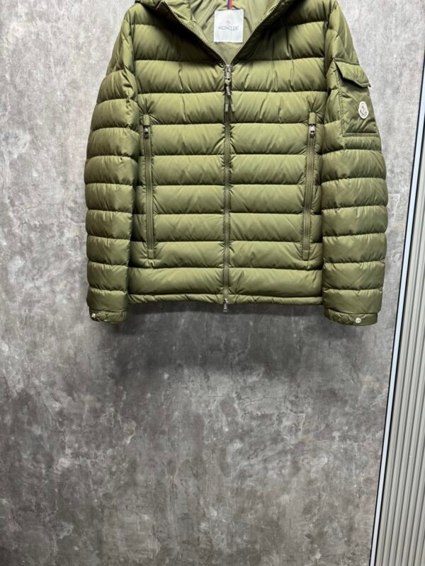 MNCLR Hooded Puffer Jacket - Green