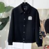 CD Varsity Jacket with Embroidered Chest Patch