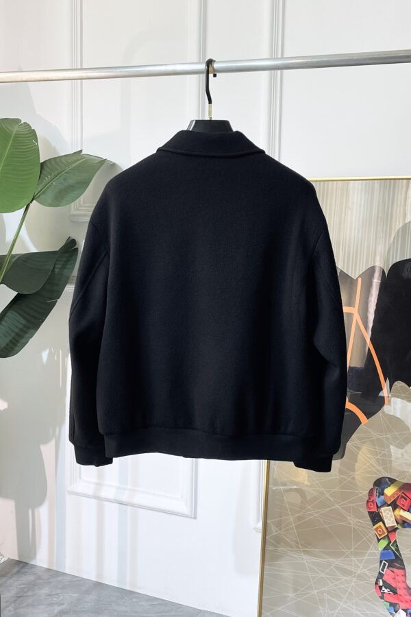 CD Varsity Jacket with Embroidered Chest Patch