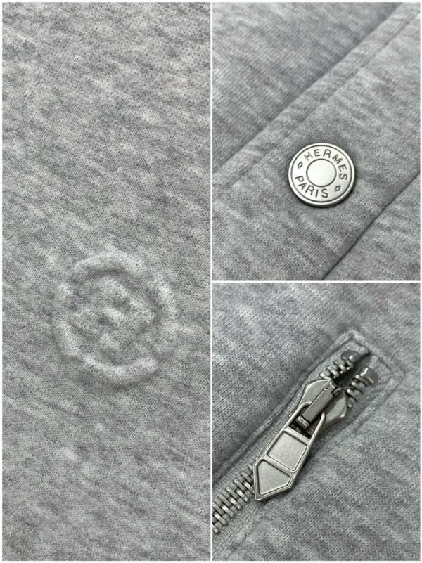 HRMS Button-Front Jacket - Grey