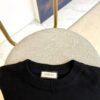 GCCI Embroidered Logo Crew Neck Jumper - Black
