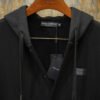 DG Hooded Button Jacket - Black