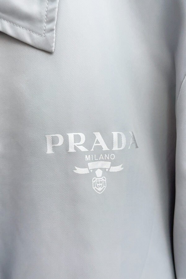 33a1962c PRDA Zip-Front Jacket - Light Grey