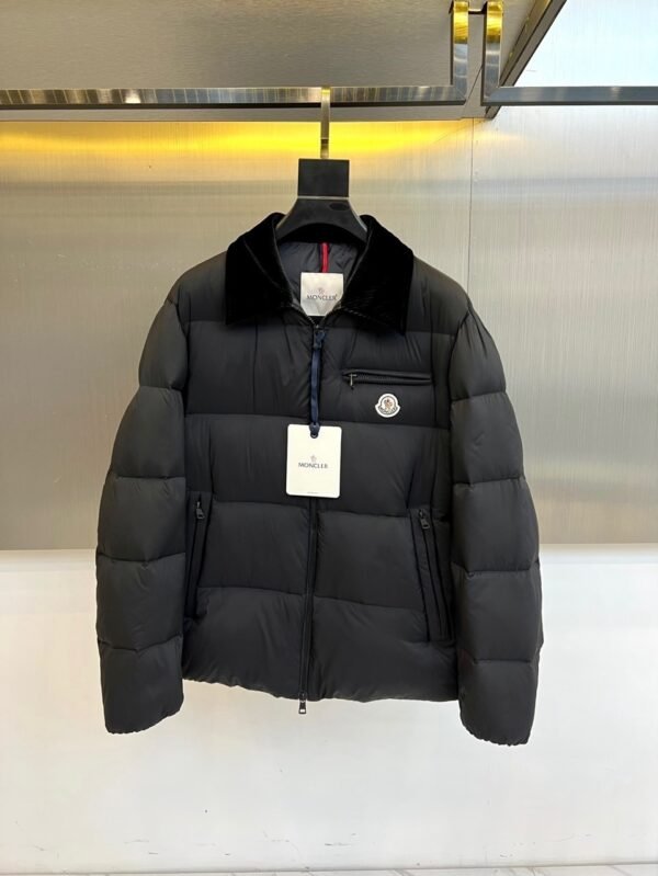 MNCLR Hooded Puffer Jacket - Black
