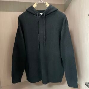 34829e03 HRMS Knit Pullover Hoodie - Black