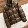 PRDA Quilted Puffer Jacket with Logo Patch