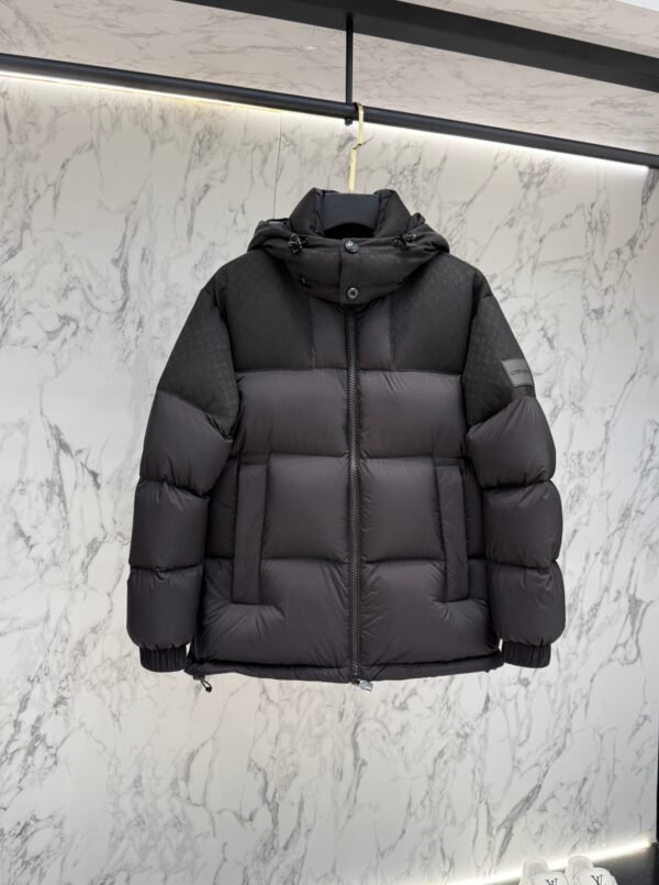 LVE Padded Hooded Coat – Charcoal Grey