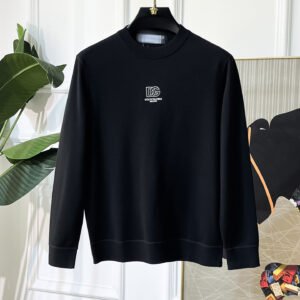 DG Crew Neck Jumper - Black
