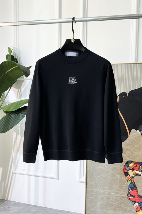 DG Crew Neck Jumper - Black
