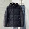 GCCI Monogram Hooded Puffer Jacket - Black