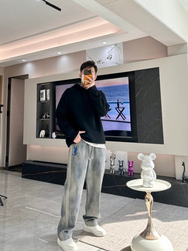 HRMS Knit Pullover Hoodie - Black