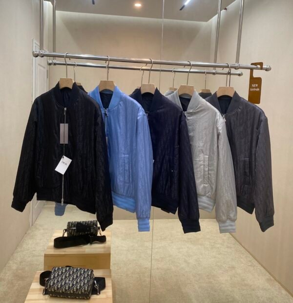 399b0475 CD Monogram Zip-Up Jacket