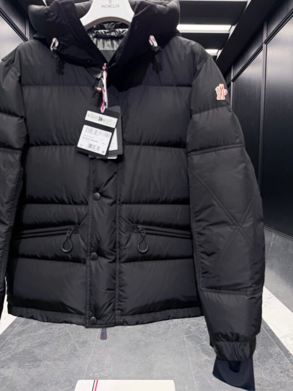 MNCLR Hooded Puffer Jacket - Black