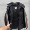 GCCI Hooded Padded Jacket - Black