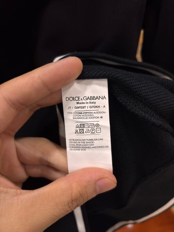 DG Crew Neck Black Jumper