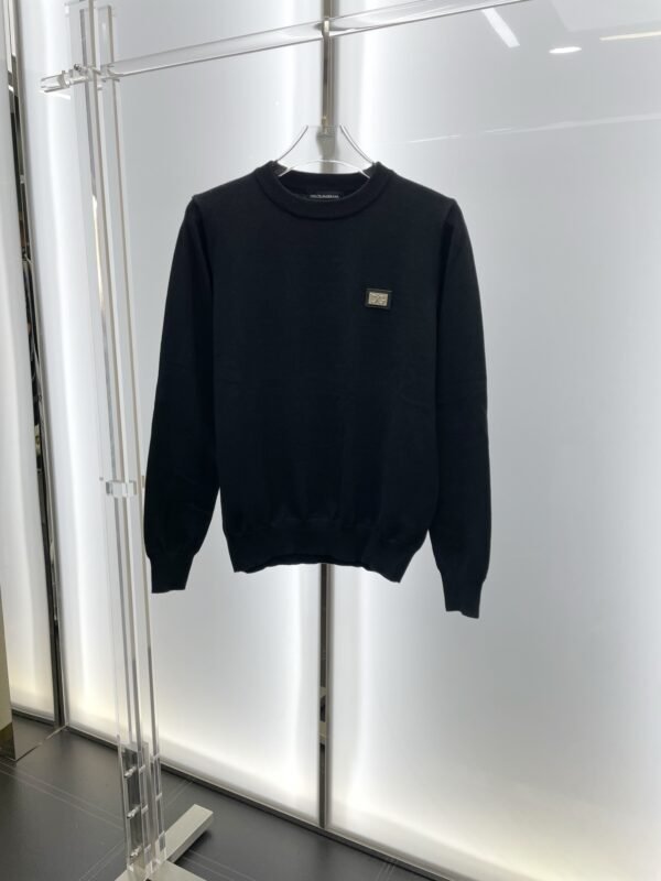 DG Crew Neck Jumper - Minimal Logo Design