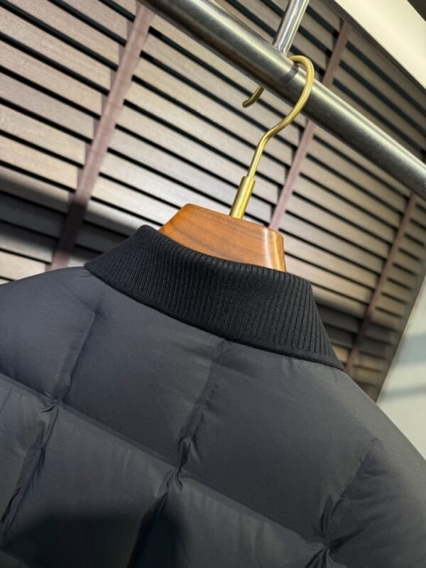 GCCI Quilted Padded Jacket - Black