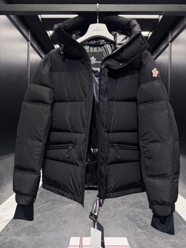 MNCLR Hooded Puffer Jacket - Black
