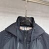BRBY Black Hooded Jacket