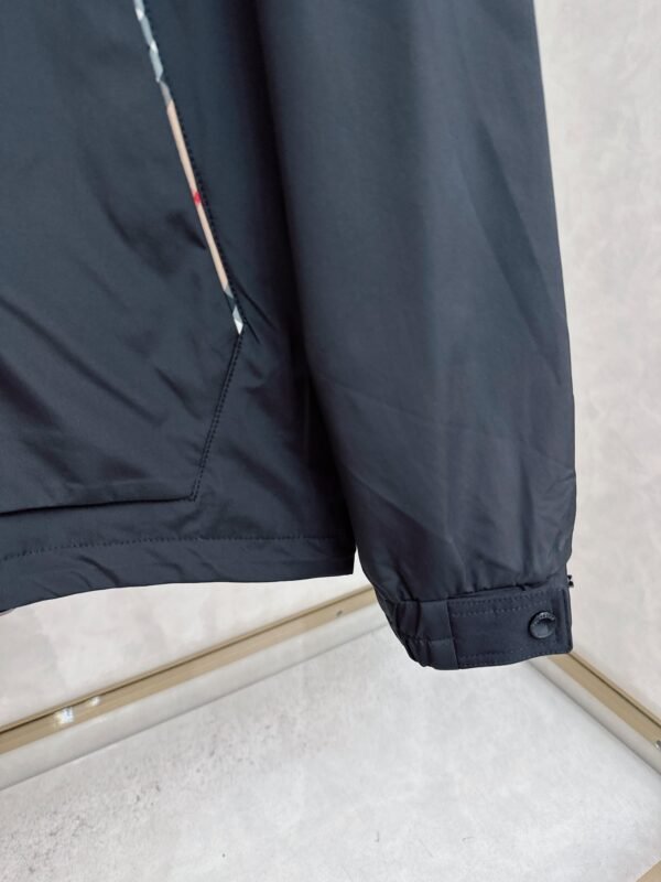 BRBY Black Hooded Jacket