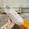 4 LVE All White Low-Top Trainers