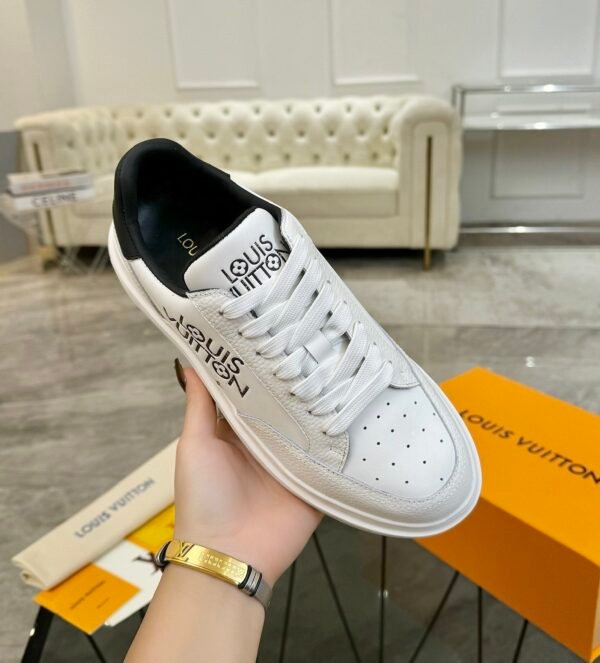 LVE Casual Low-Top Trainers - White & Black