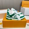 LVE Streetwear Trainer Sneaker – White Green Edition