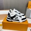 LVE Streetwear Trainer Sneaker – White Black Edition