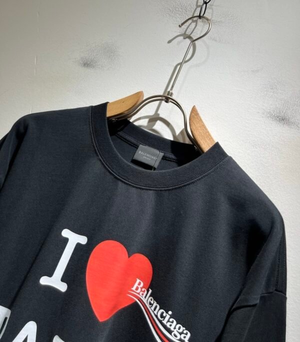 4 BLNCG "I Love Paris & BLNCG" Black Jumper