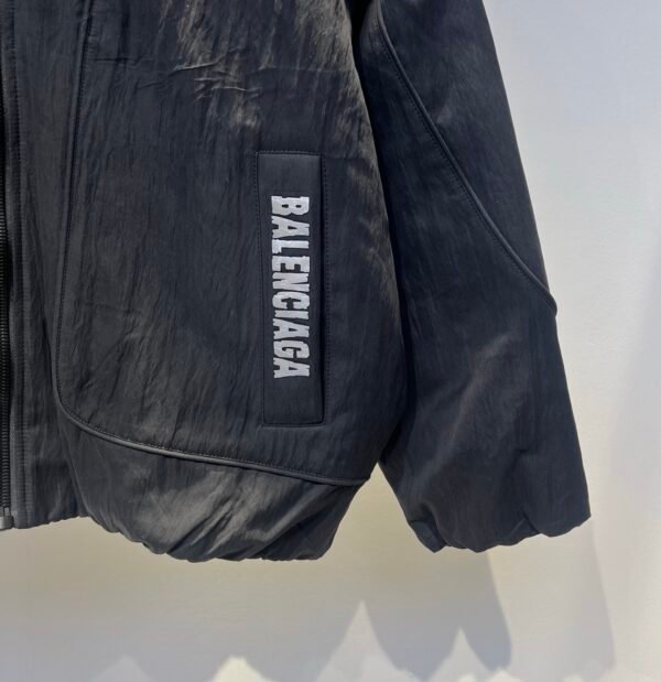 BLNCG Logo-Print Jacket - Black