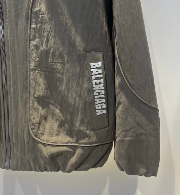 4 BLNCG Logo-Print Jacket – Charcoal Grey