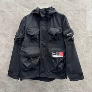 4 BLNCG Utility Multi-Pocket Jacket - Black