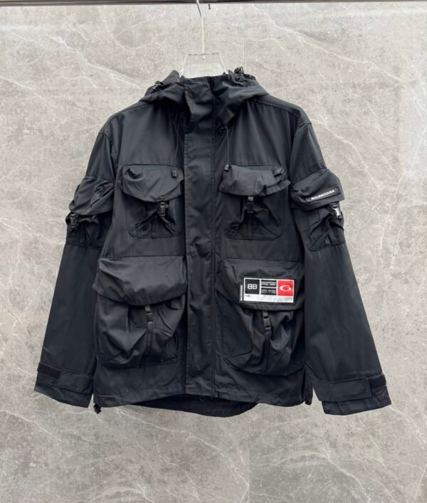 BLNCG Utility Multi-Pocket Jacket - Black